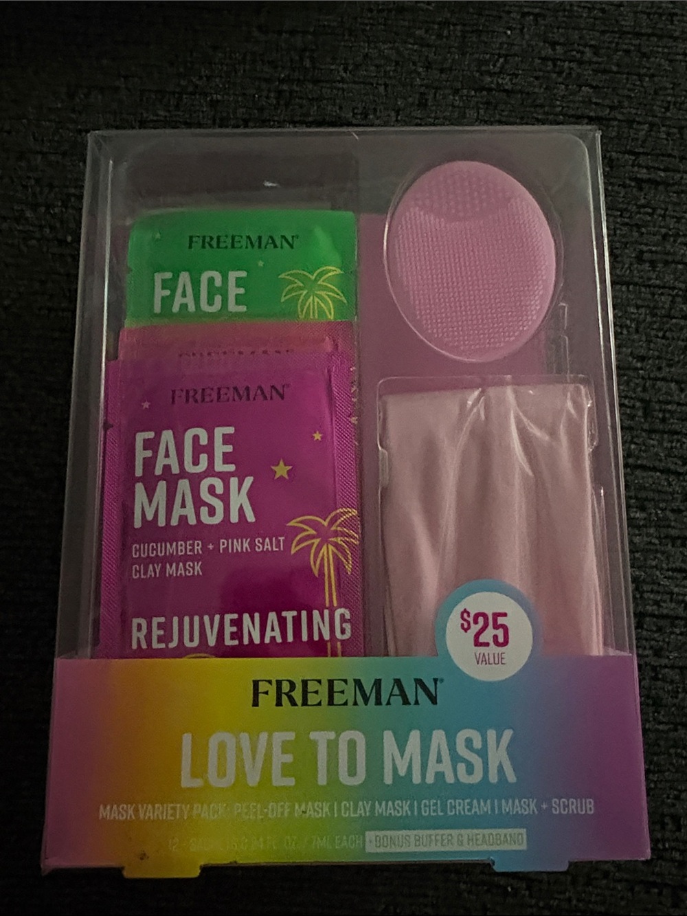 Freeman Love to Mask Skincare Set — Pink & Green
